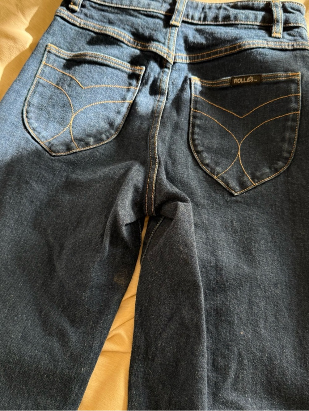 ROLLAS Original High Rise Straight Jeans - Picture 6 of 6